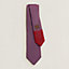 Geometrical H tie 7&nbsp;cm, View: Folded, folded, view 1 of 2