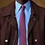 Geometrical H tie 7&nbsp;cm, View: Worn, worn, view 2 of 2