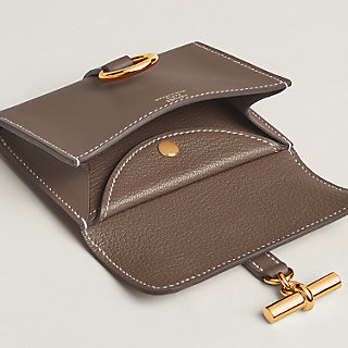 追跡付】シェーヌダングルモチーフ♡Glenan Compact wallet Glenan Compact wallet | Hermès Mainland China