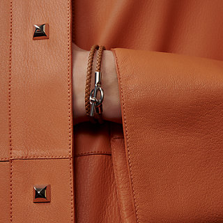 【エレガント☆】Hermes Double Tour ブレスレット HERMES】手元がお洒落に☆Croisiere Double Tourブレスレット