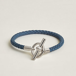 デニムがおしゃれ【HERMES】Glenan H Jean  デニムブレスレット Glenan H Jean bracelet | Hermès Mainland China
