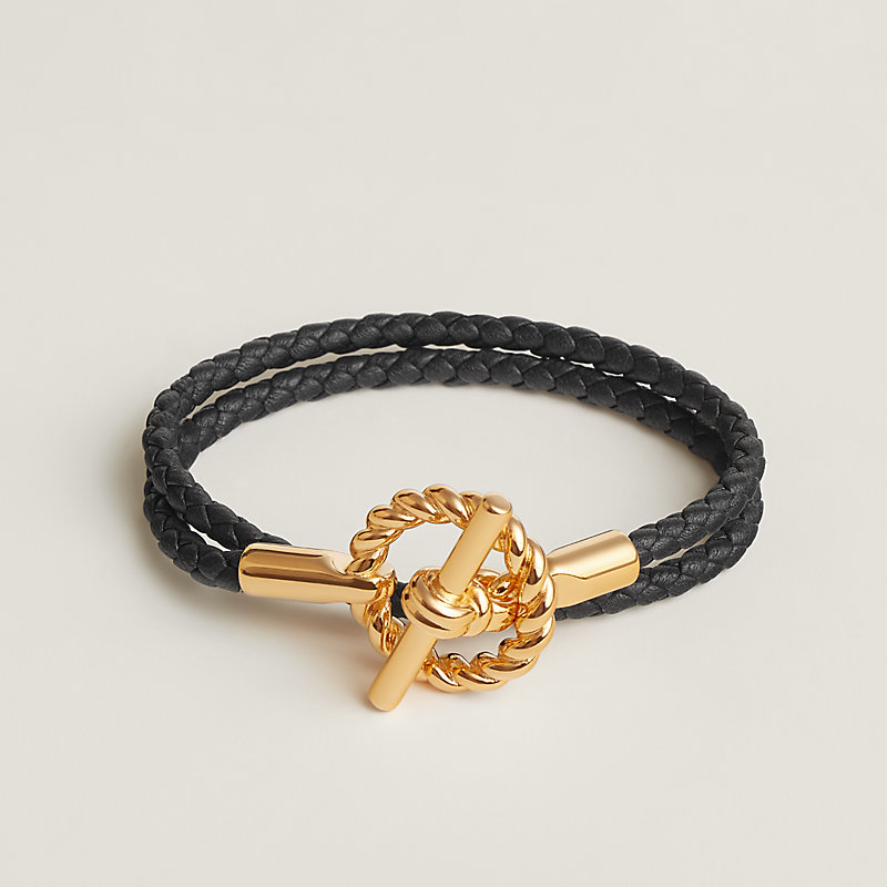 Glenan godronne Double Tour bracelet