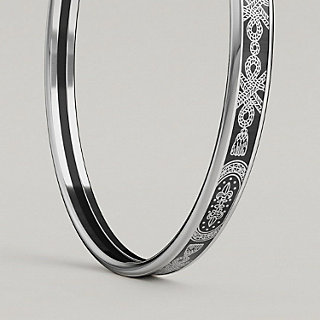 Grand Apparat bangle - Black | Hermès Mainland China