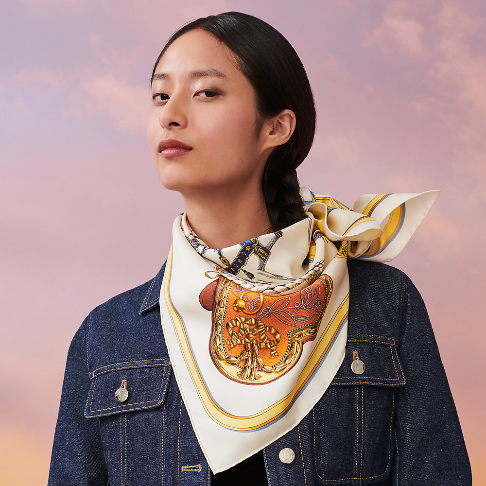 Grand Apparat forever scarf 90 | Hermès Mainland China