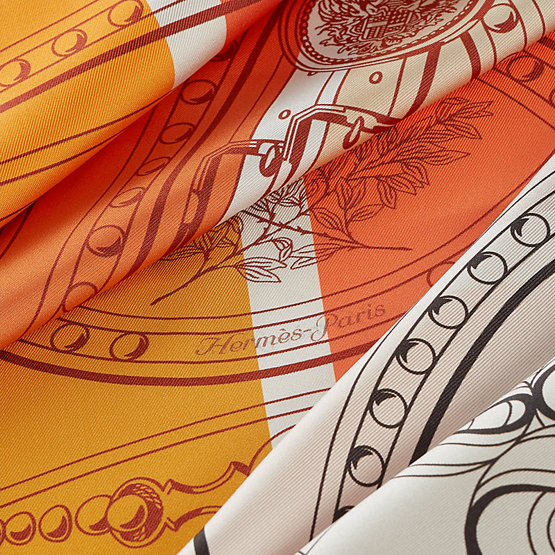 Grand Tralala double face scarf 90