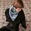 View: Worn, Guepards Bandana double face scarf 90