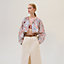 View: Worn, "Guepards et Palmettes" beach blouse