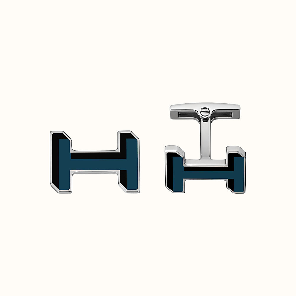 hermes h cufflinks