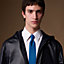 H Aleatoire tie, view 2 of 2