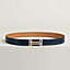 H au Carre belt buckle & Contrast reversible leather strap 32&nbsp;mm, View: , view 2 of 3