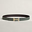 H au Carre belt buckle & Reversible leather strap 32&nbsp;mm, view 2 of 3