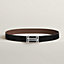 View: , H au Carre belt buckle & Reversible leather strap 32 mm