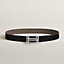 View: , H au Carre belt buckle & Reversible leather strap 32 mm
