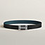 View: , H au Carre belt buckle & Reversible leather strap 32 mm
