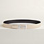 View: , H au Carre belt buckle & Reversible leather strap 32 mm