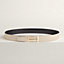 View: , H au Carre belt buckle & Reversible leather strap 32 mm