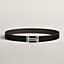 View: , H au Carre belt buckle & Reversible leather strap 32 mm