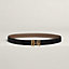 View: , H au Carre Twist belt buckle & Reversible leather strap 24 mm