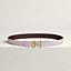View: , H au Carre Twist belt buckle & Reversible leather strap 24 mm