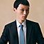 H au Maillon tie 7&nbsp;cm, View: Worn, worn, view 2 of 2