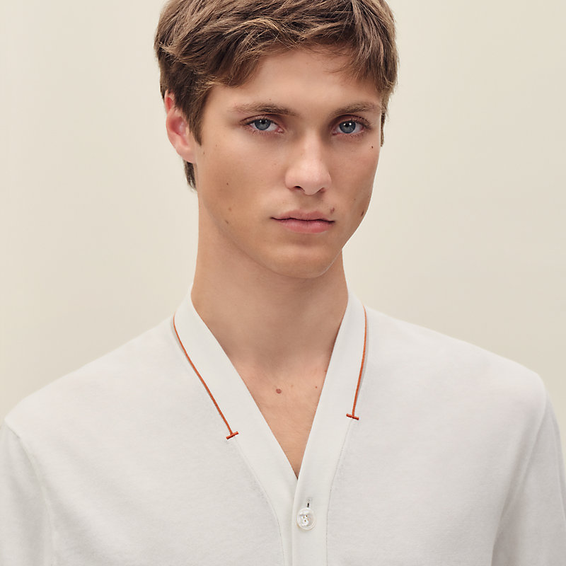 "H Bartack" buttoned cardigan