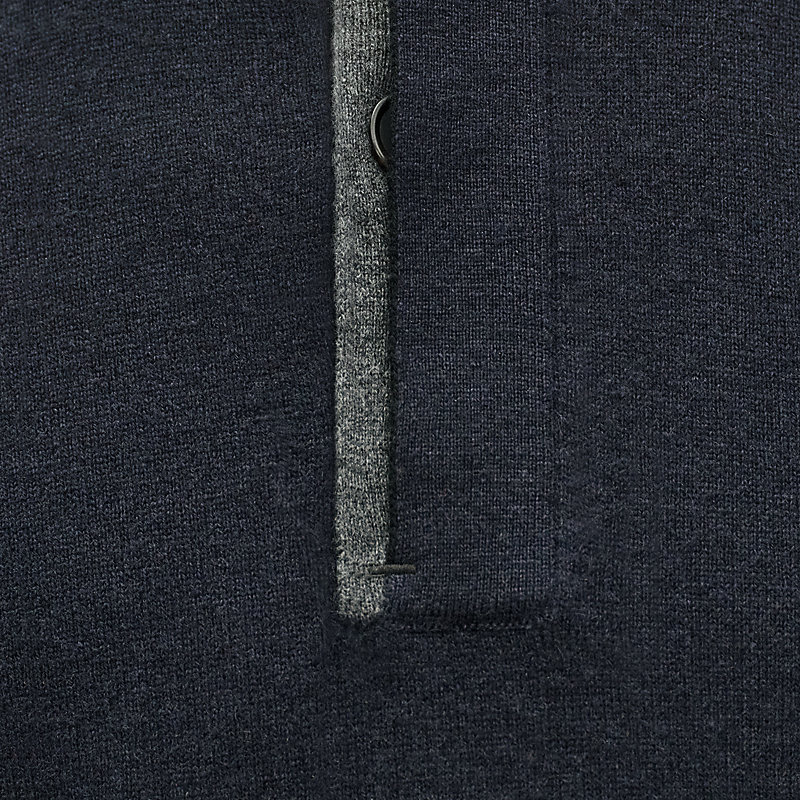 “H Bartack”立领山羊绒针织衫, 视图: , 当前为第3张（共5张）