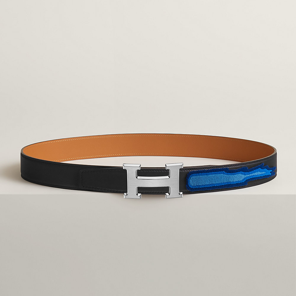 H belt buckle & Leather strap 32 mm | Hermès Mainland China