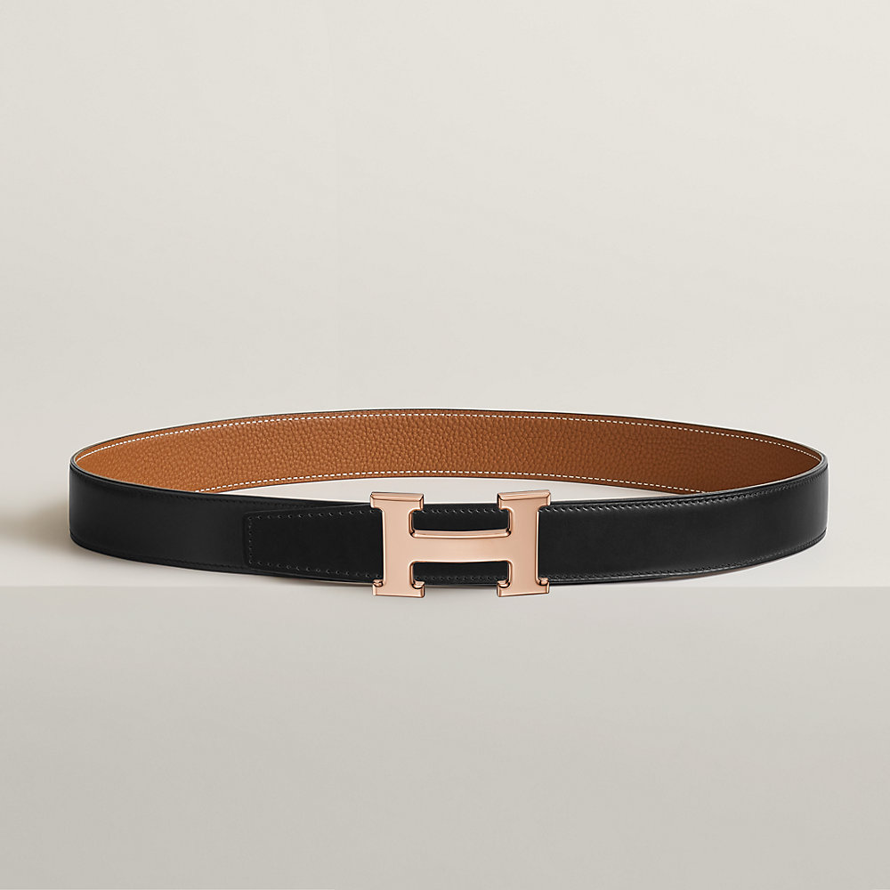 ☆HERMESベルトHマーク☆ H belt buckle & Reversible leather strap 32 mm | Hermès