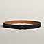 View: , H belt buckle & Reversible leather strap 32 mm