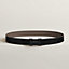 View: , H belt buckle & Reversible leather strap 32 mm