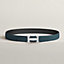 View: , H belt buckle & Reversible leather strap 32 mm