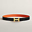 View: , H belt buckle & Reversible leather strap 32 mm