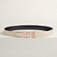 View: , H belt buckle & Reversible leather strap 32 mm
