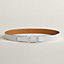 View: , H belt buckle & Reversible leather strap 32 mm