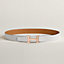 H belt buckle & Reversible leather strap 32 mm, view 2 of 4