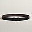 View: , H belt buckle & Reversible leather strap 32 mm