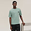 View: Worn, "H'Cheval" t-shirt with leather detail