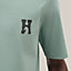 View: Worn, "H'Cheval" t-shirt with leather detail