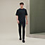 View: Worn, "H'Cheval" t-shirt with leather detail