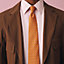 H Cheval tie 7&nbsp;cm, View: Worn, worn, view 2 of 2