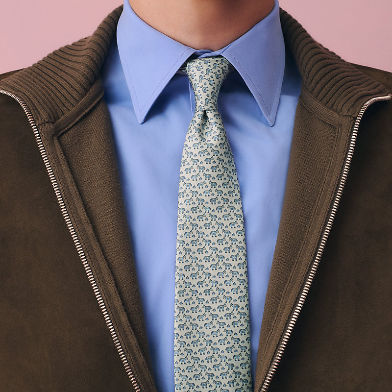H Cheval tie 7&nbsp;cm