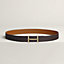 H d'Ancre belt buckle & Reversible leather strap 32&nbsp;mm, view 1 of 3
