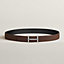 View: , H d'Ancre belt buckle & Reversible leather strap 32 mm