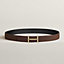 View: , H d'Ancre belt buckle & Reversible leather strap 32 mm
