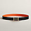 View: , H d'Ancre belt buckle & Reversible leather strap 32 mm