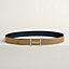 View: , H d'Ancre belt buckle & Reversible leather strap 32 mm