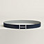 View: , H d'Ancre belt buckle & Reversible leather strap 32 mm