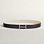 View: , H d'Ancre belt buckle & Reversible leather strap 32 mm