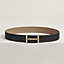 H d'Ancre belt buckle & Reversible leather strap 38 mm, View: , view 2 of 3