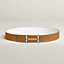 View: , H d'Ancre belt buckle & Reversible leather strap 38 mm